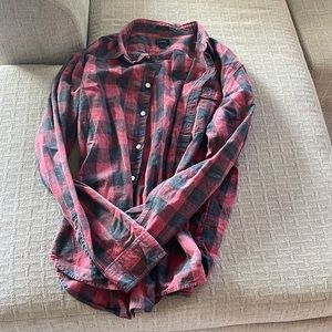 J CREW - Plaid - Red and Black